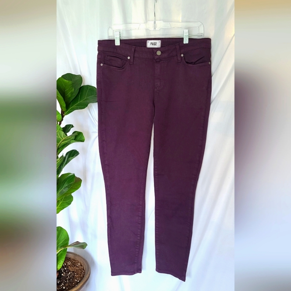 Paige Denim Jeans - Deep Purple  - size 31